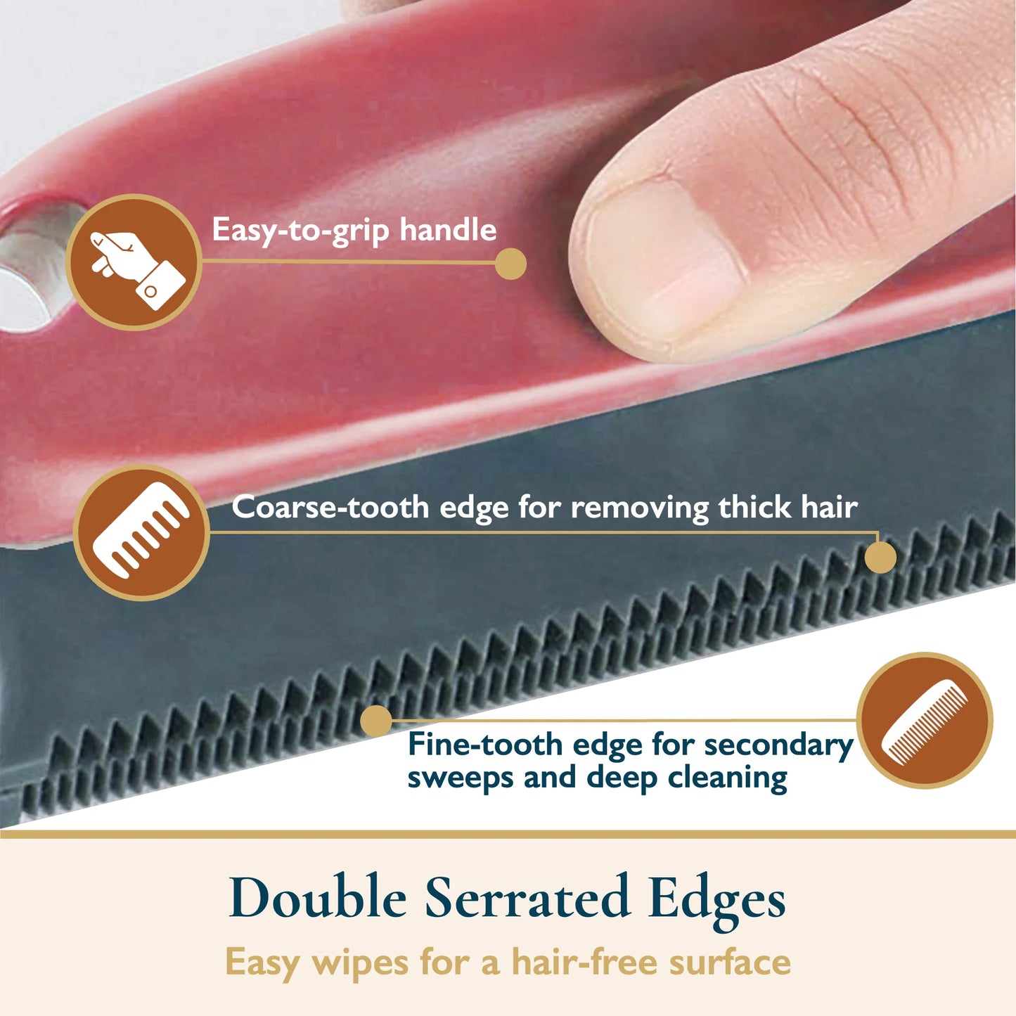 Portable Pet Hair Remover – Reusable Roller Set for Dog & Cat Fur