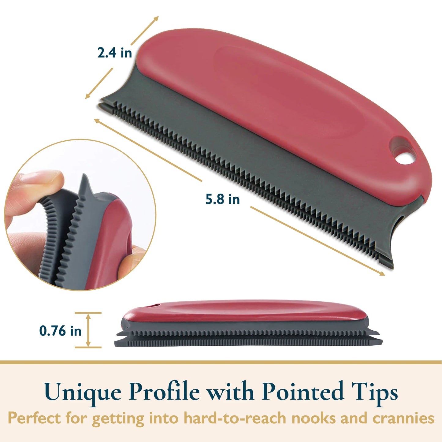 Portable Pet Hair Remover – Reusable Roller Set for Dog & Cat Fur