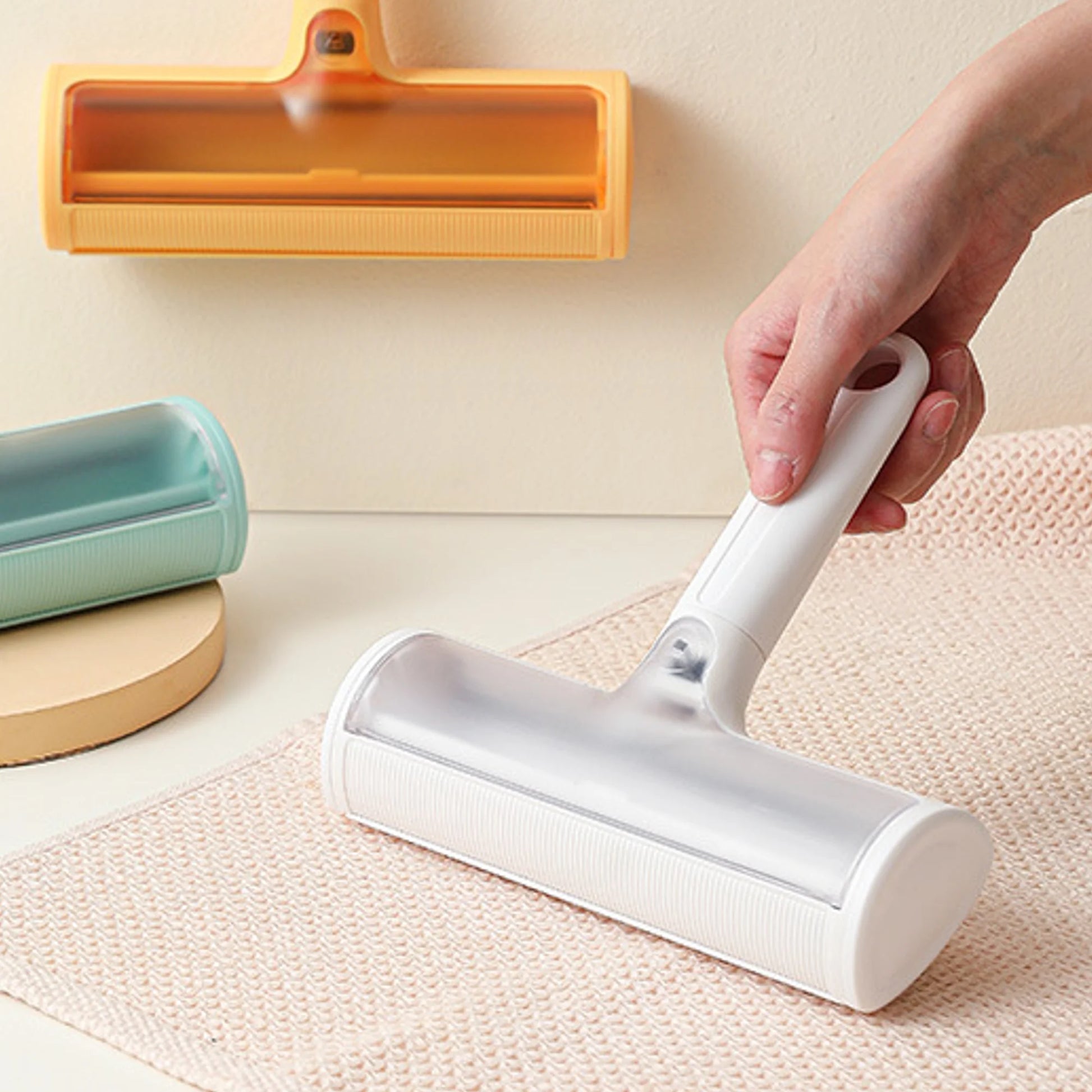 Portable Pet Hair Remover – Reusable Roller Set for Dog & Cat Fur