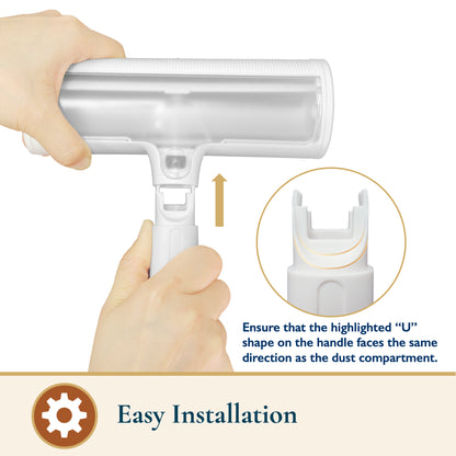 Portable Pet Hair Remover – Reusable Roller Set for Dog & Cat Fur
